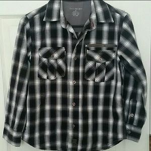 Calvin Klein plaid top